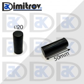 Гумен тампон Ø 20 x 50 mm